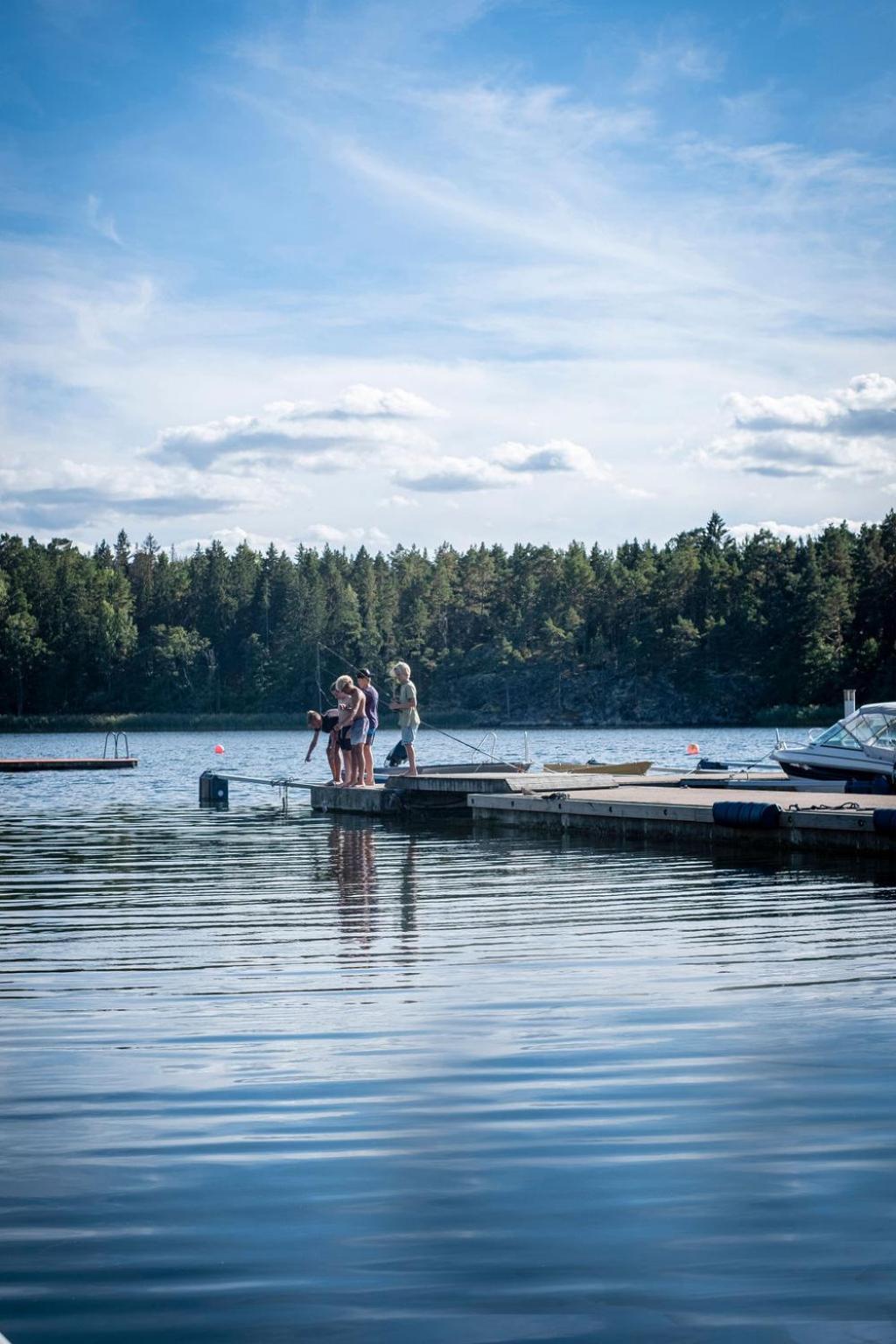 Apartmán Bla Huset Vaxholm Exteriér fotografie
